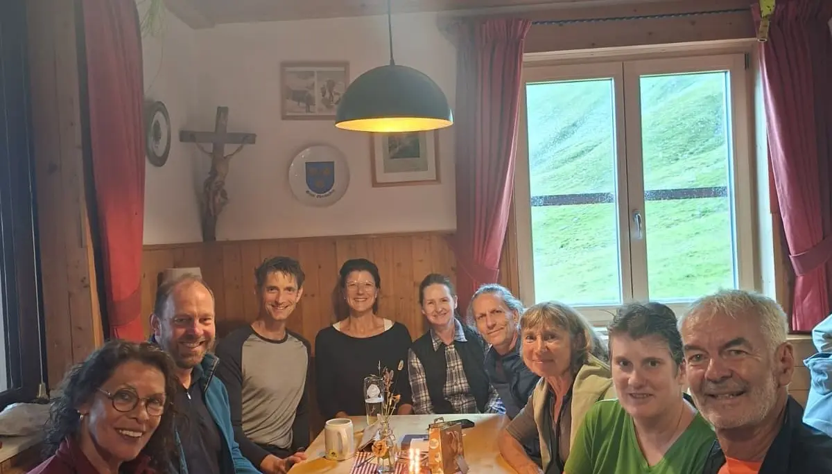 Geburtstagsparty auf er Neuen Thüringer Hütte | © DAV Fürth; Flotte Fürther Füße