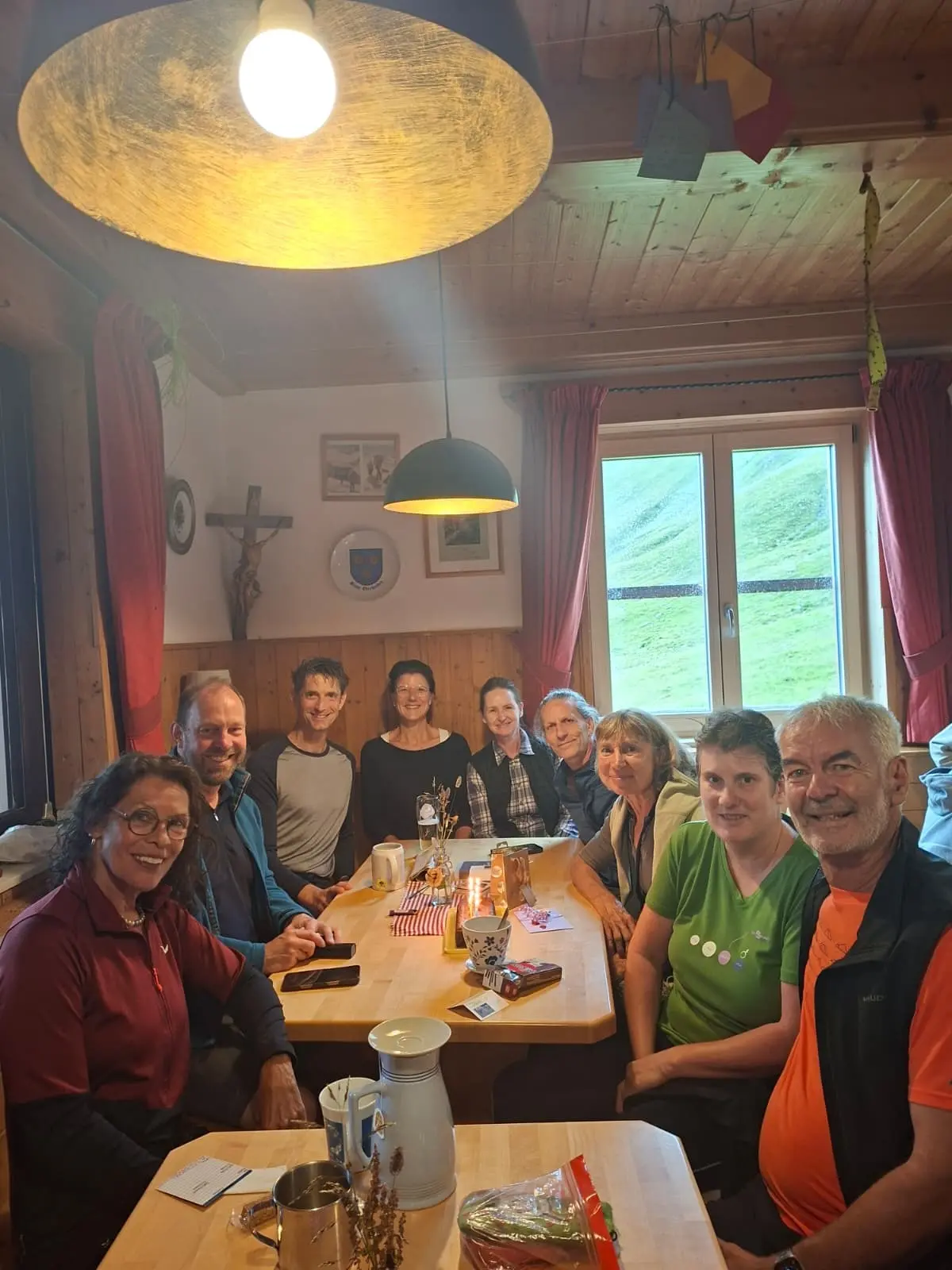 Geburtstagsparty auf er Neuen Thüringer Hütte | © DAV Fürth; Flotte Fürther Füße