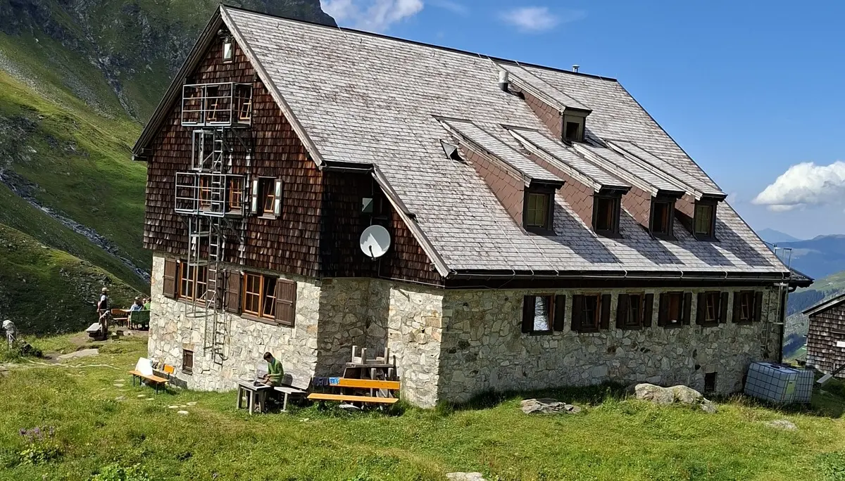 Neue Fürther Hütte | © DAV Fürth; Flotte Fürther Füße