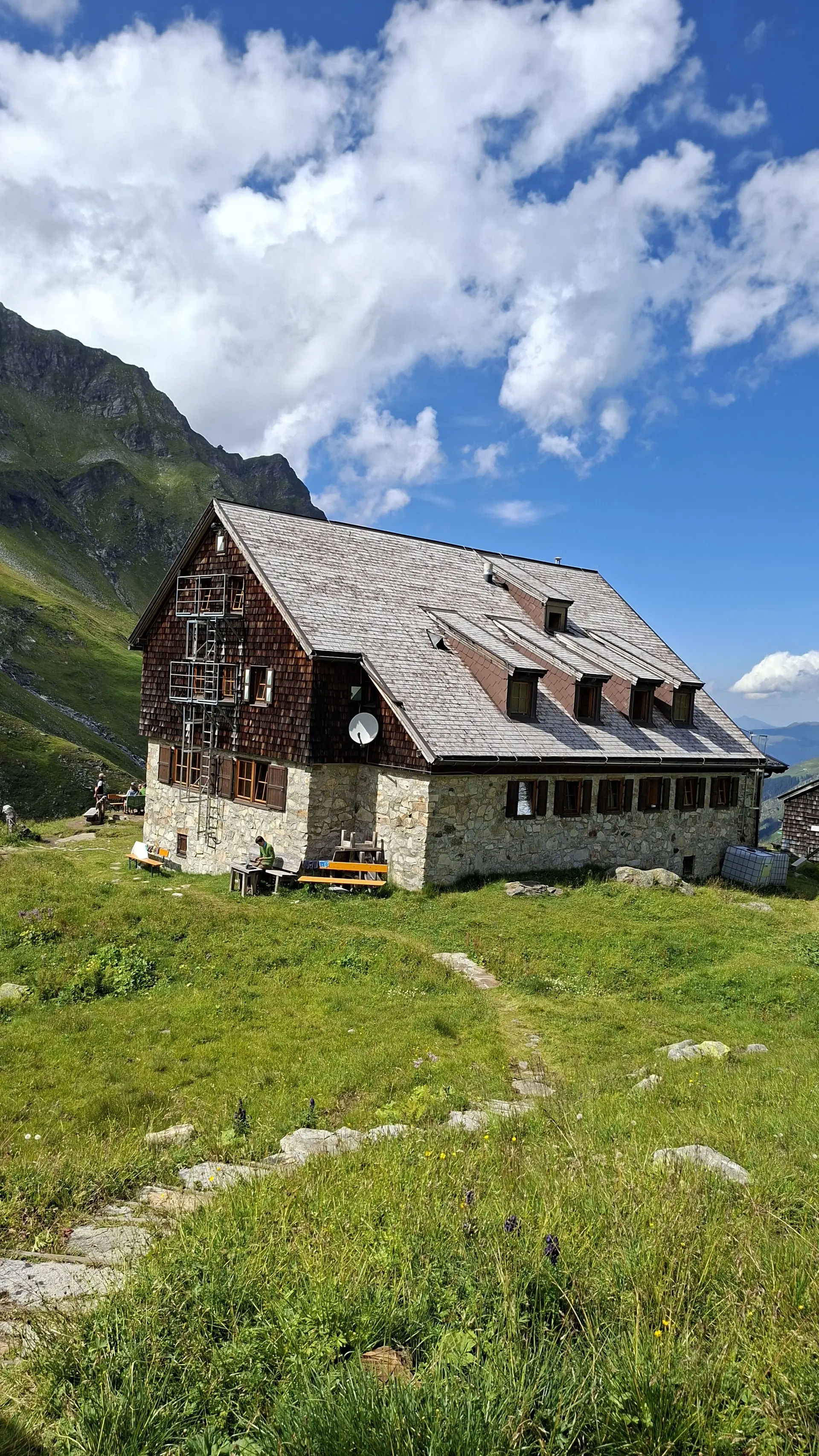 Neue Fürther Hütte | © DAV Fürth; Flotte Fürther Füße