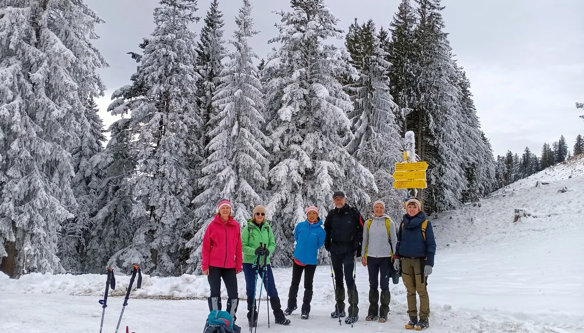 Auf dem Prinzenweg vor dem Aufstieg zum Kreuzberg | © DAV Fürth, FFF