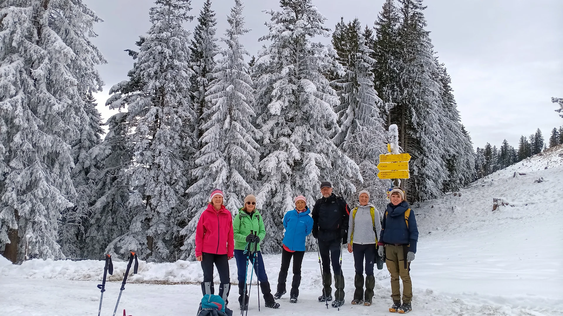 Auf dem Prinzenweg vor dem Aufstieg zum Kreuzberg | © DAV Fürth, FFF