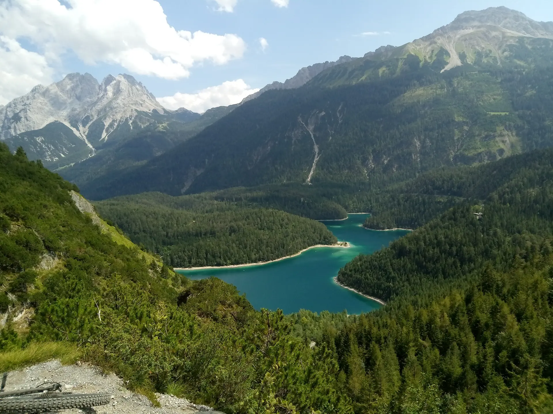 Aussicht auf den Blindsee | © Bernd Schiller