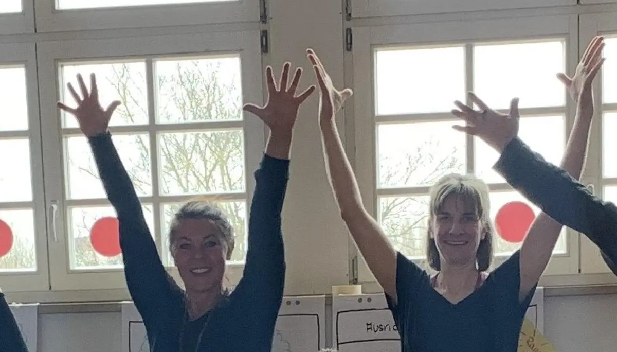 © DAV Fürth; Yoga-Gruppe; Fotograf Jenö Müller