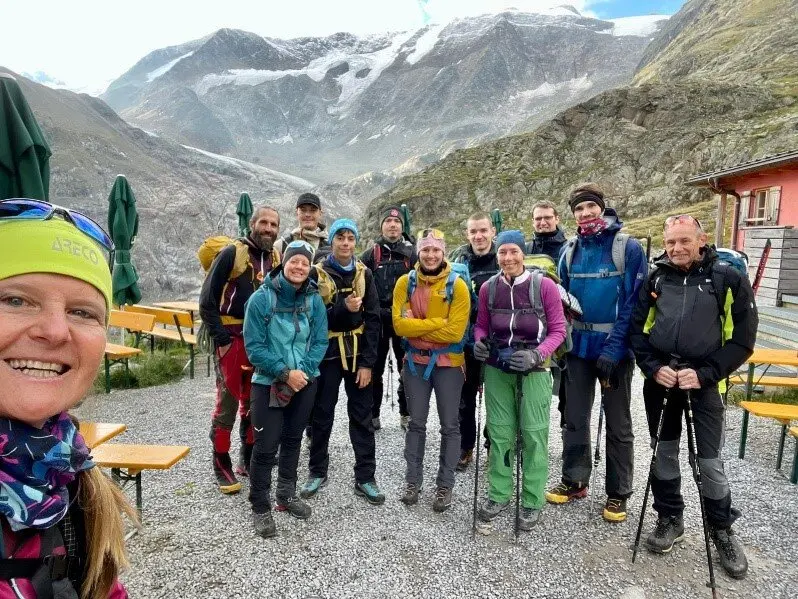 Gruppenfoto | © DAV Fürth, Foto: Rebecca Plonka