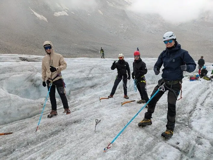 Gletscher | © DAV Fürth, Foto: Rebecca Plonka