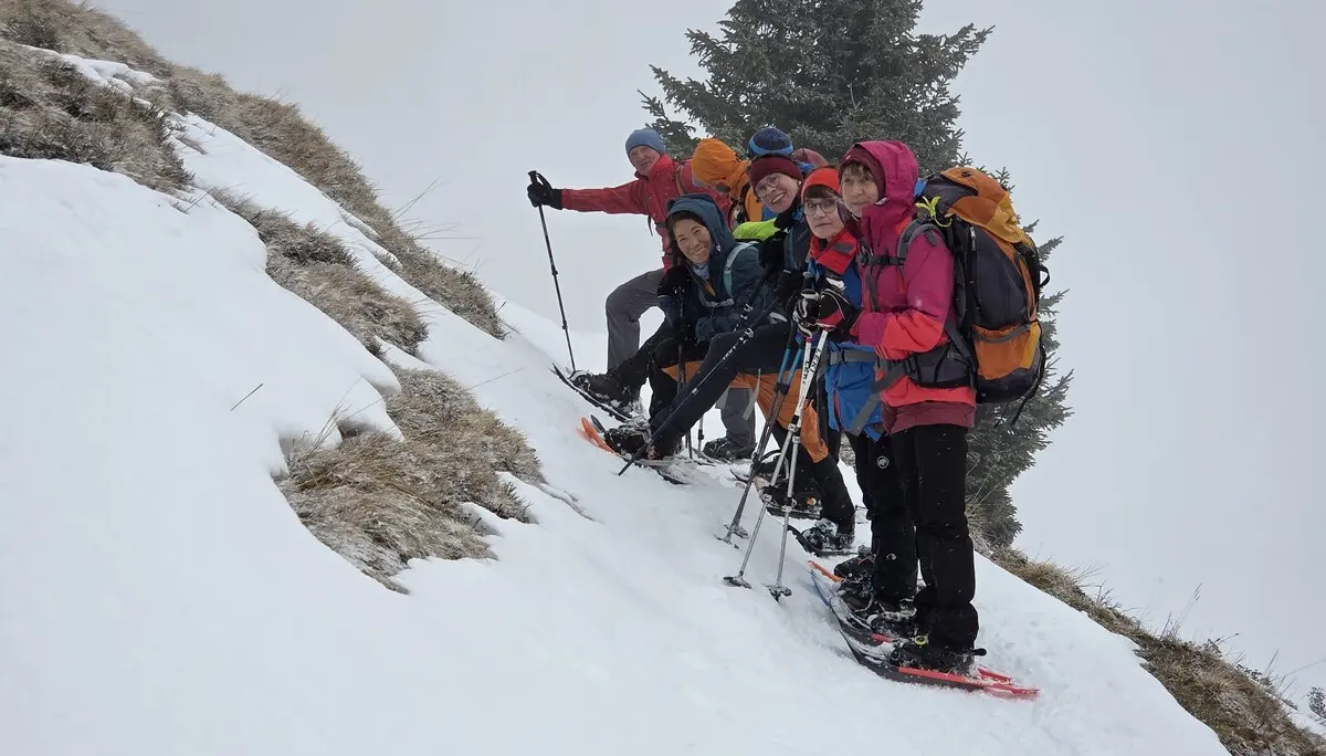 Aufstieg im Nebel | © DAV Fürth, FFF