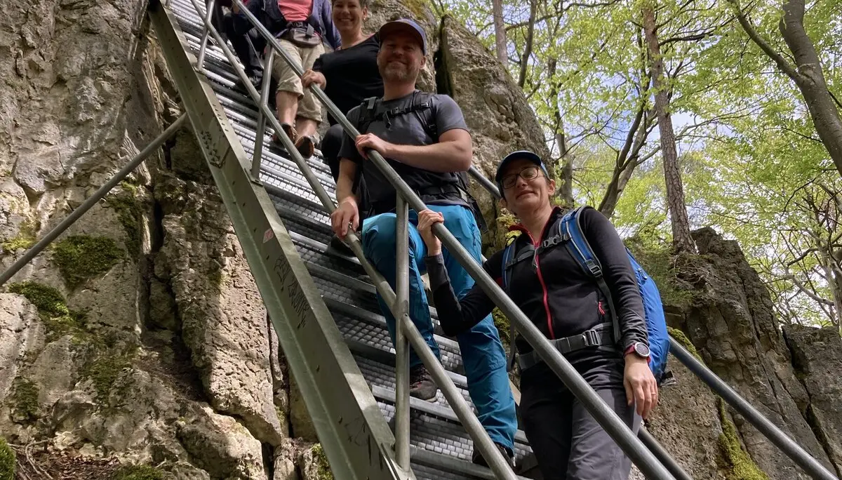 Geocaching am Eibgrat | © DAV Fürth, Familiengruppe