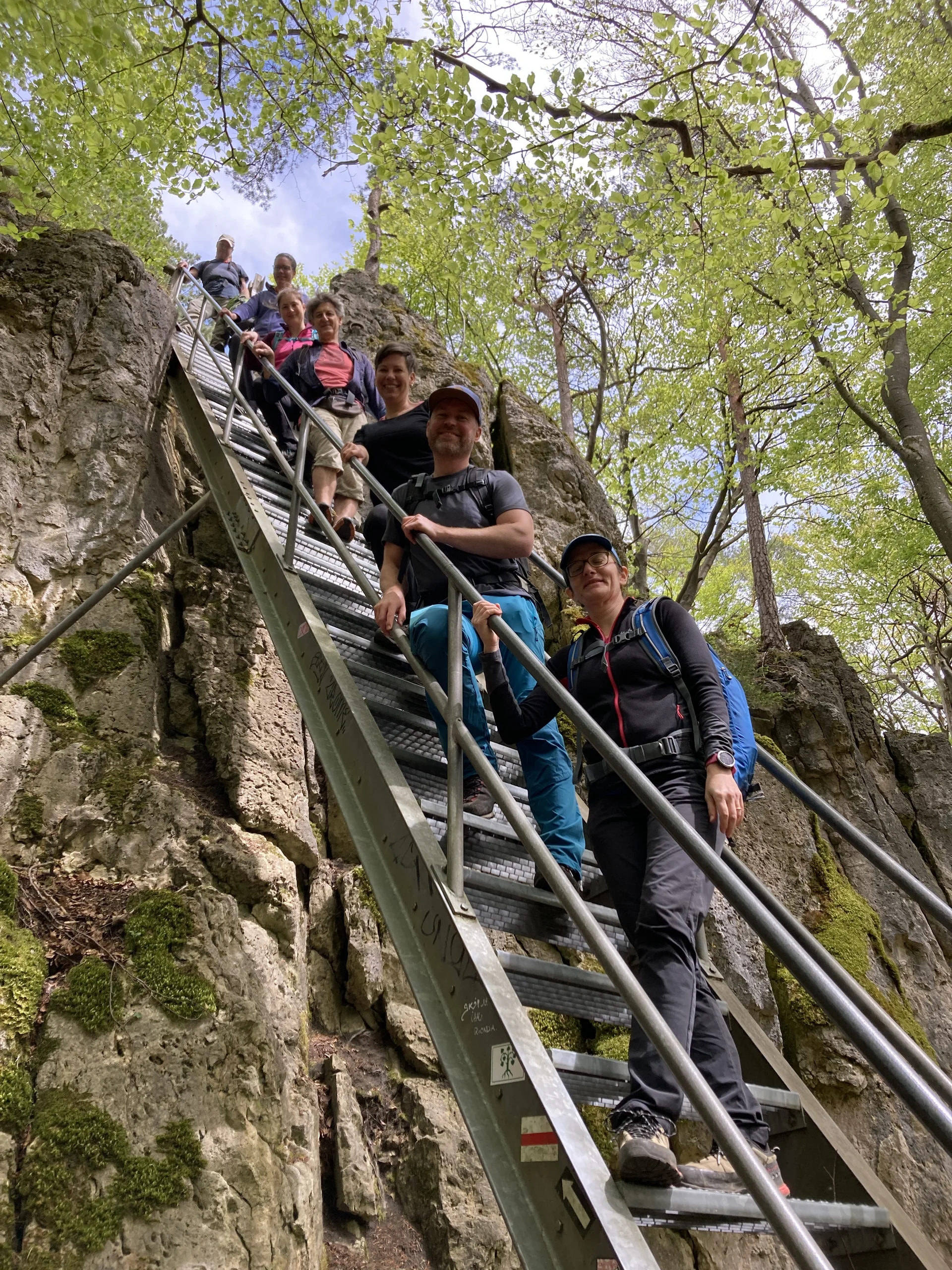 Geocaching am Eibgrat | © DAV Fürth, Familiengruppe