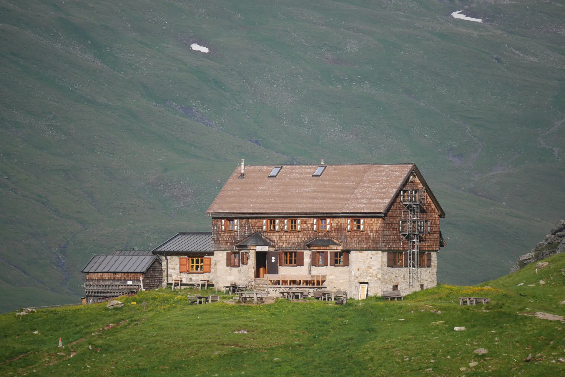 Neue Fürther Hütte  | © DAV Fürth; Fotograf: Sascha Müller