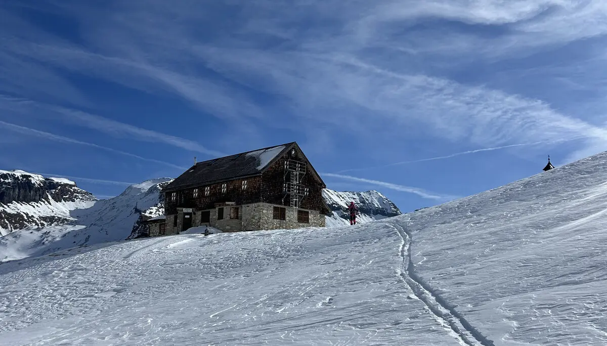 Anstieg zur Neuen Fürther Hütte vom Kratzenbergsee | © Michiel Smekens