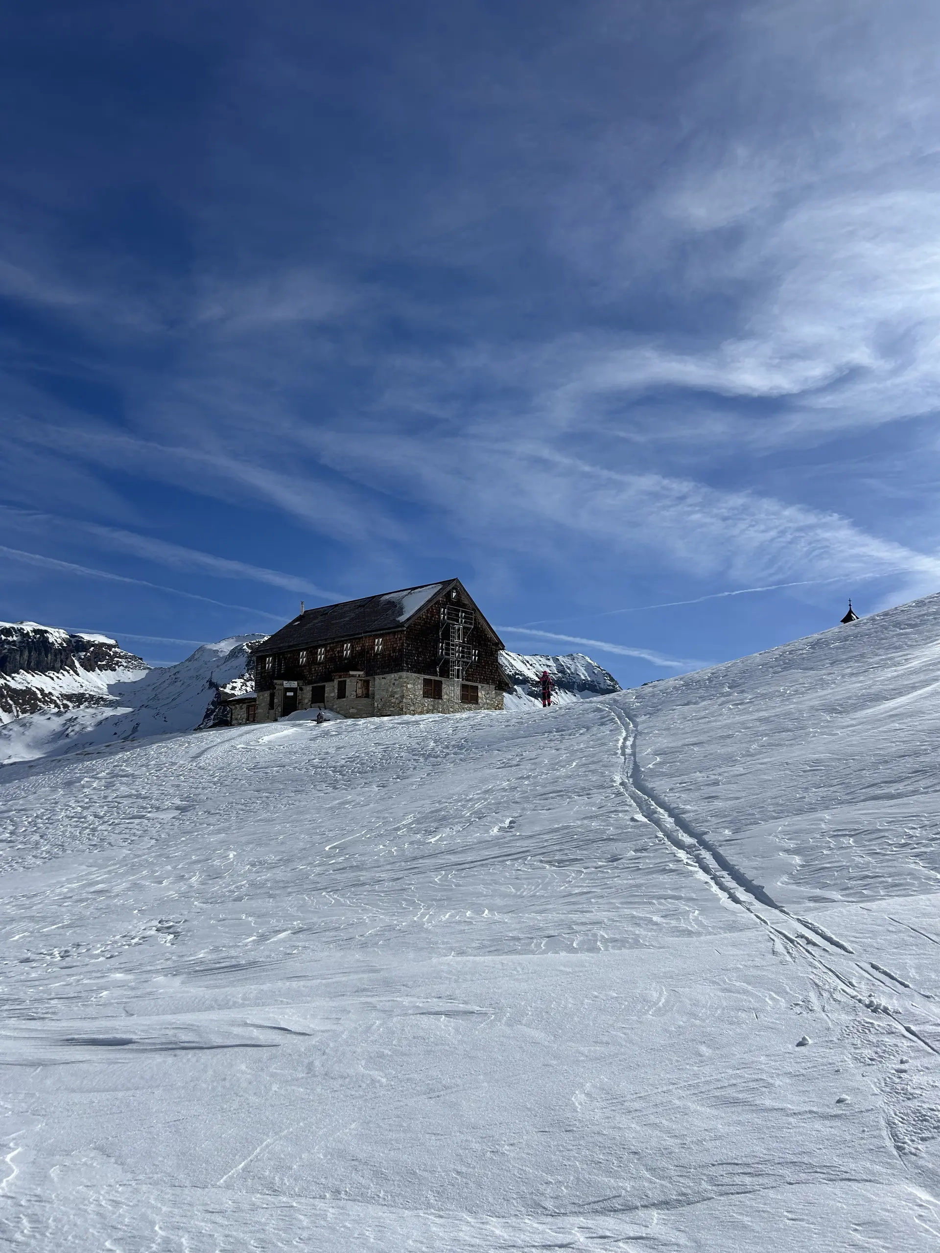 Anstieg zur Neuen Fürther Hütte vom Kratzenbergsee | © Michiel Smekens