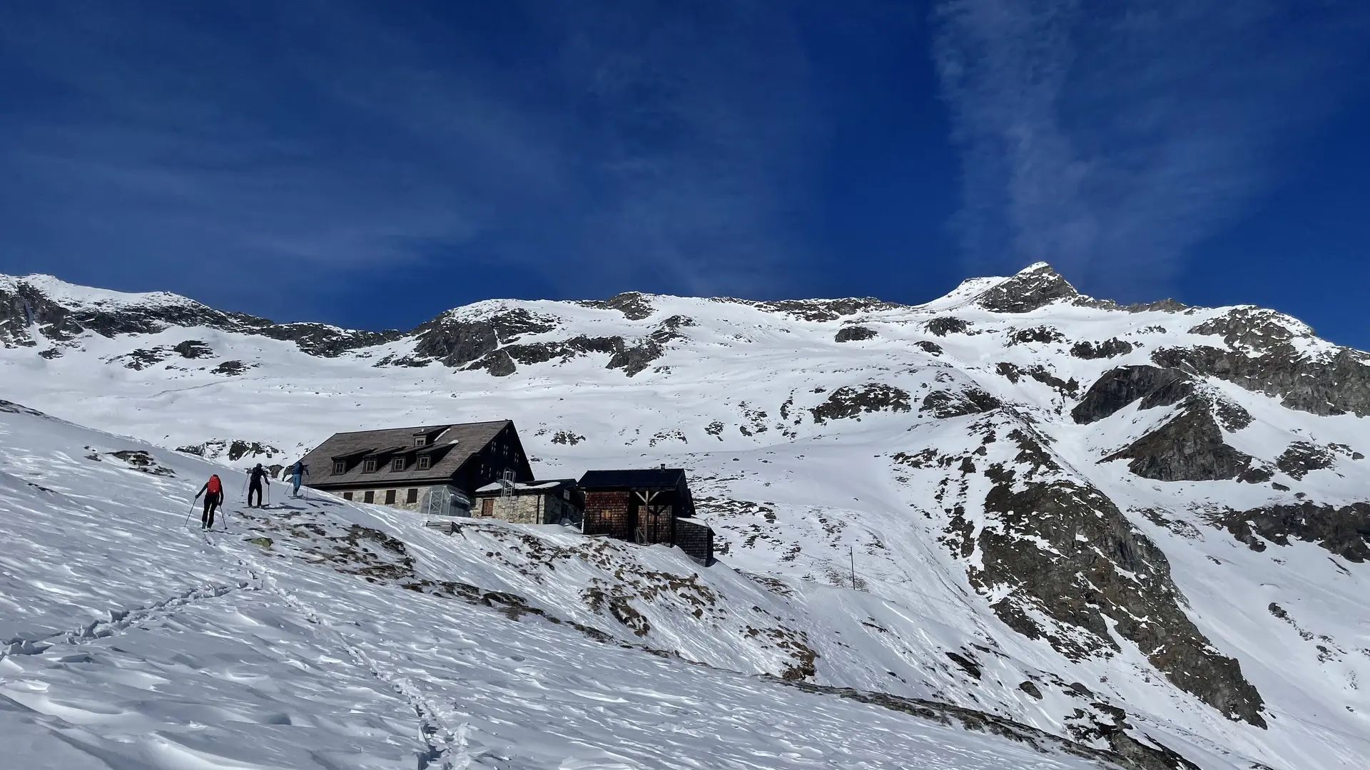 Anstieg zur Neuen Fürther Hütte | © Michiel Smekens