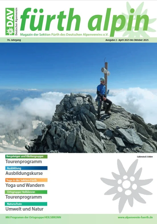fürth alpin Cover 2025-02 | © DAV Fürth